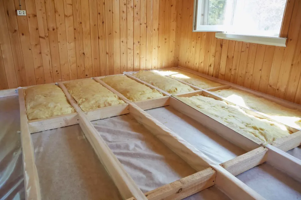 Isolation par l'intérieur près de Houyet